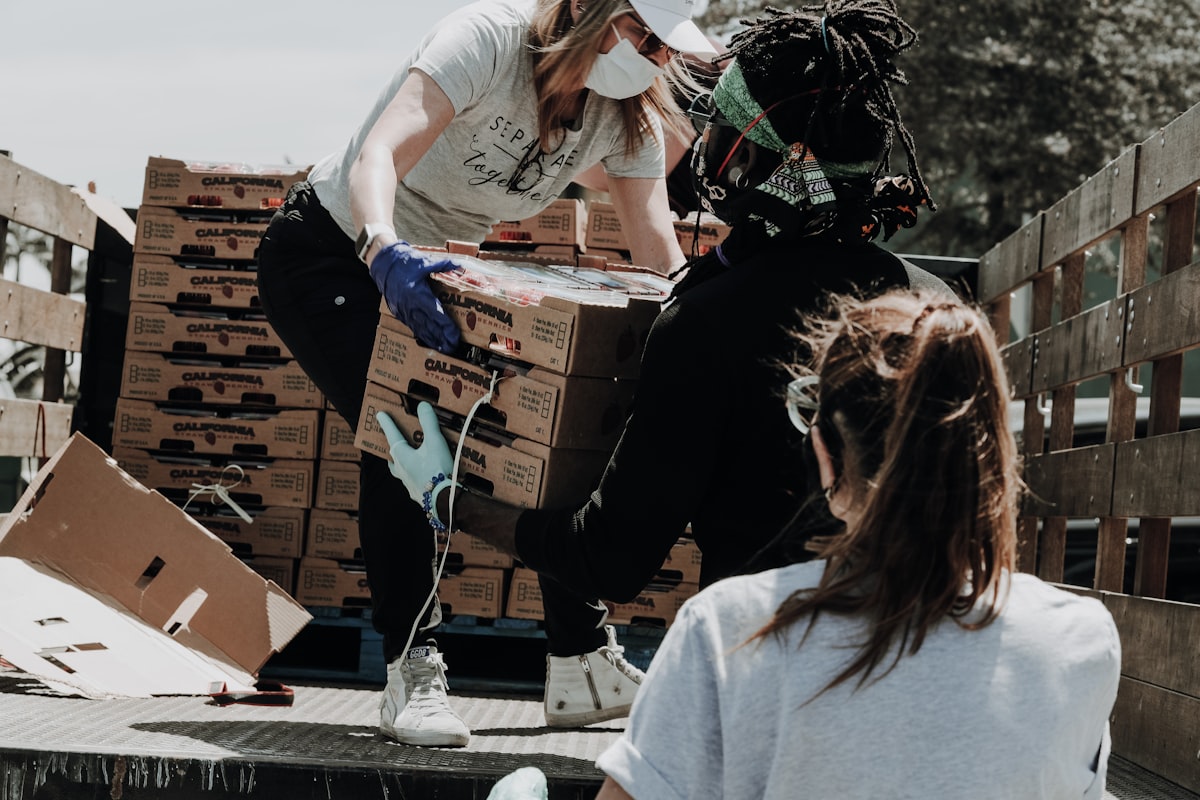 Social community service and NGO volunteer work representing social intervention psychology